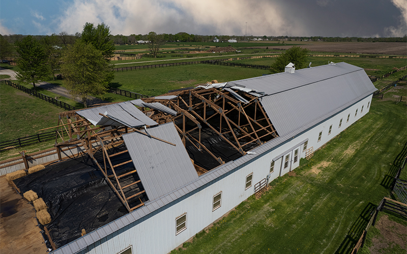 Walker Standardbred Roof Repair Sherman, IL FBi Buildings